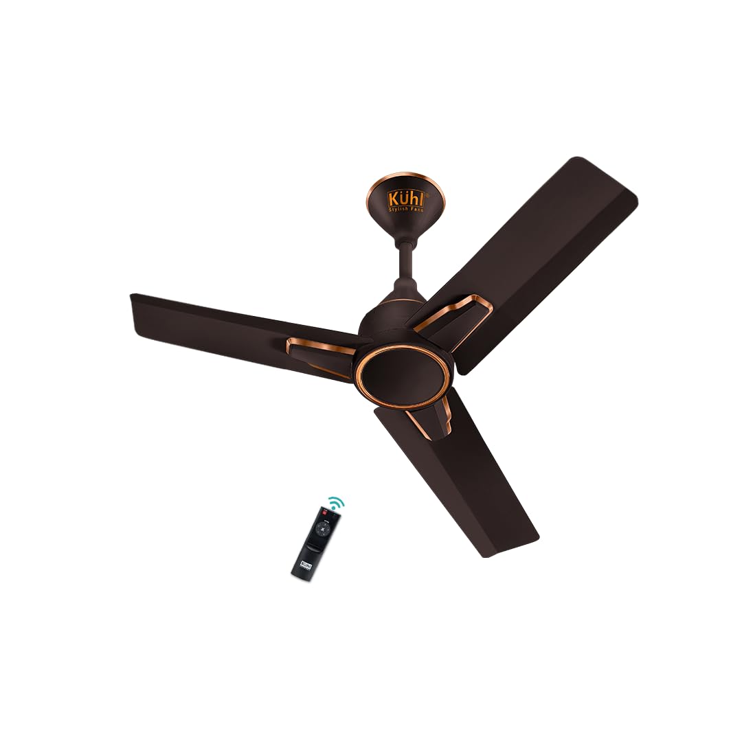 Kuhl Arctis A1 600 Mm Bldc 65% Power Saving Bldc Ceiling Fan With Remote | Bee 5 Star Rated & Isi Marked | High Air Flow | 5 Yea