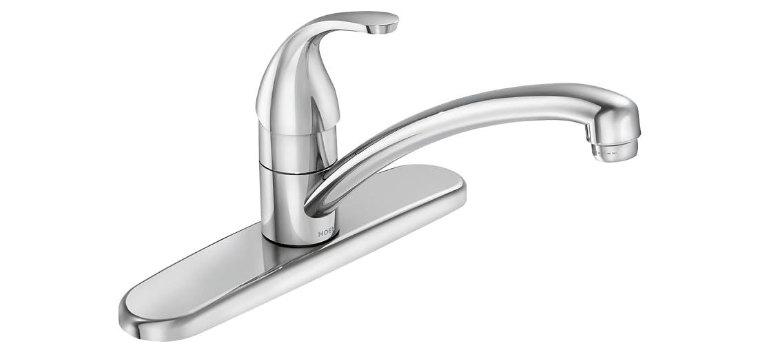 Moen Adler One Handle Chrome Kitchen Faucet