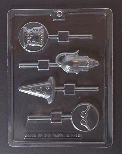 Harry Potter Chocolate Frog Mold Kit - Includes 5 Molds, 100 Sticks, 100 Bags, 50 Ties