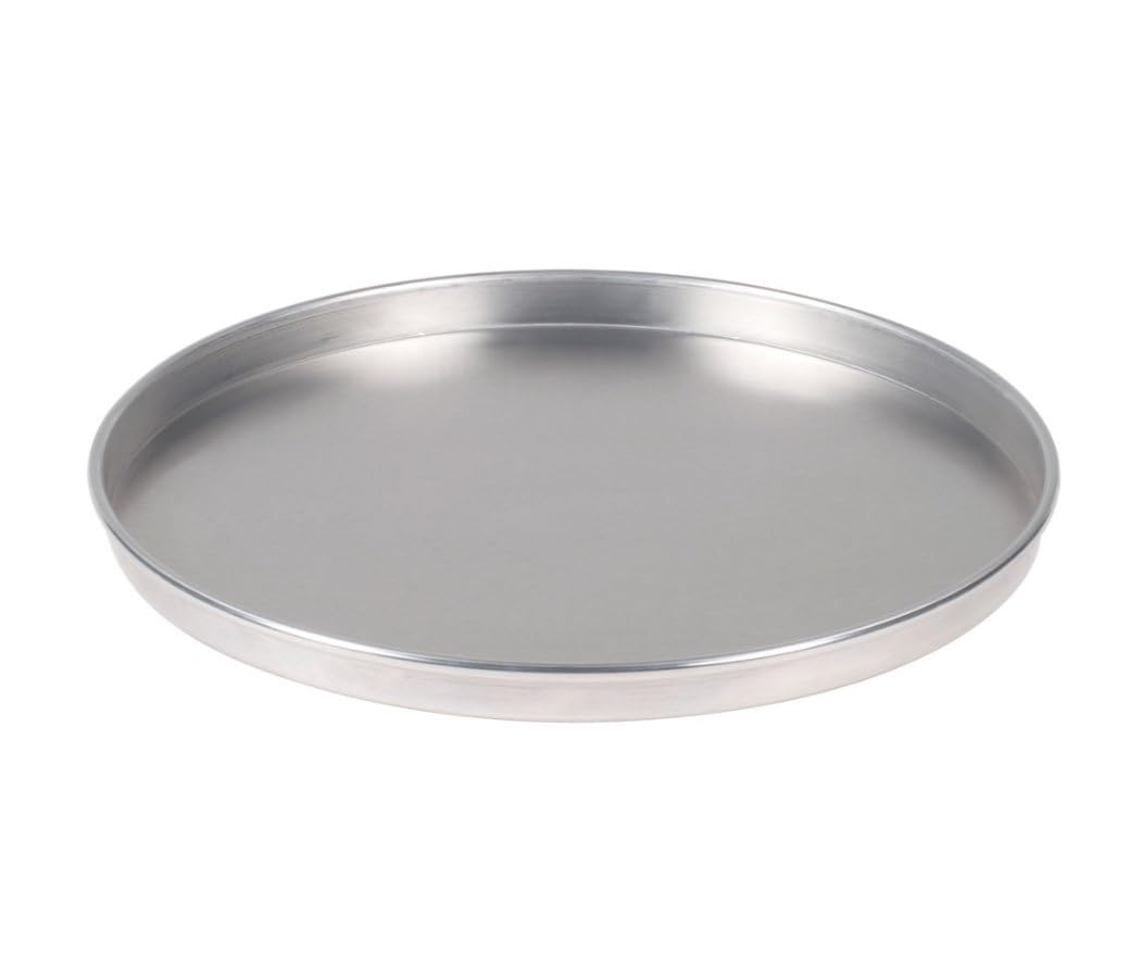 Soro Essentials 16 x 1 Deep Aluminum Straight Sided Pizza Pan 1.5 mm. Thickness Kitchen Bakeware Pizza Baking Pan for Oven