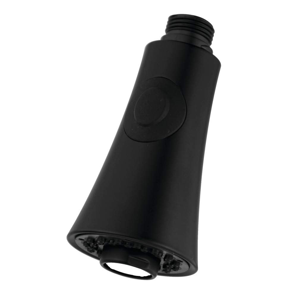 Kingston Brass KDH8720 Pull-Down Kitchen Faucet Sprayer  Matte Black