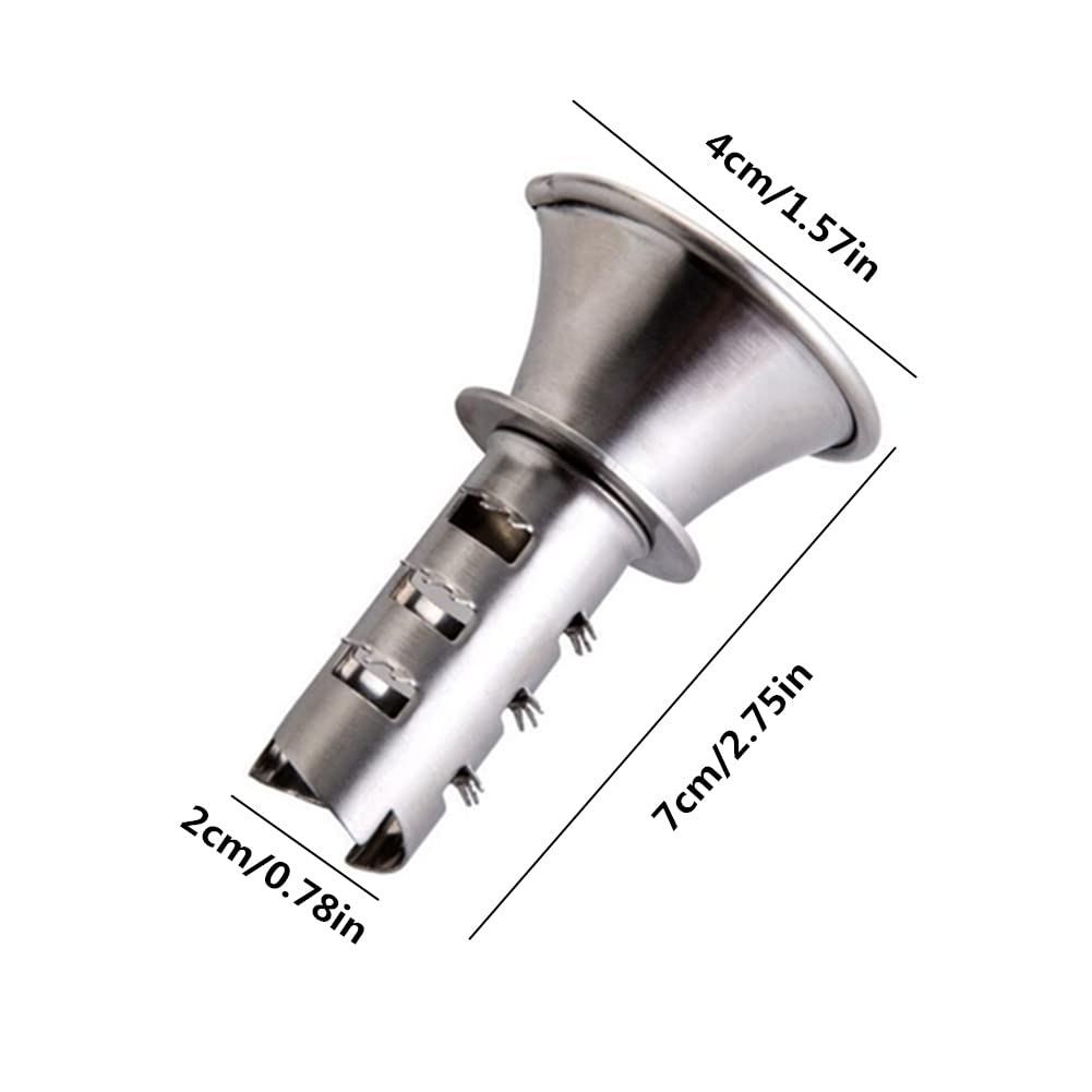 Stainless Steel Manual Lemon Juicer Squeezer Reamer, Hand Held Citrus Juicer And Orange Pourer