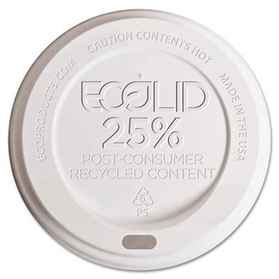 Lid,Recycled Hot Cup,Wh
