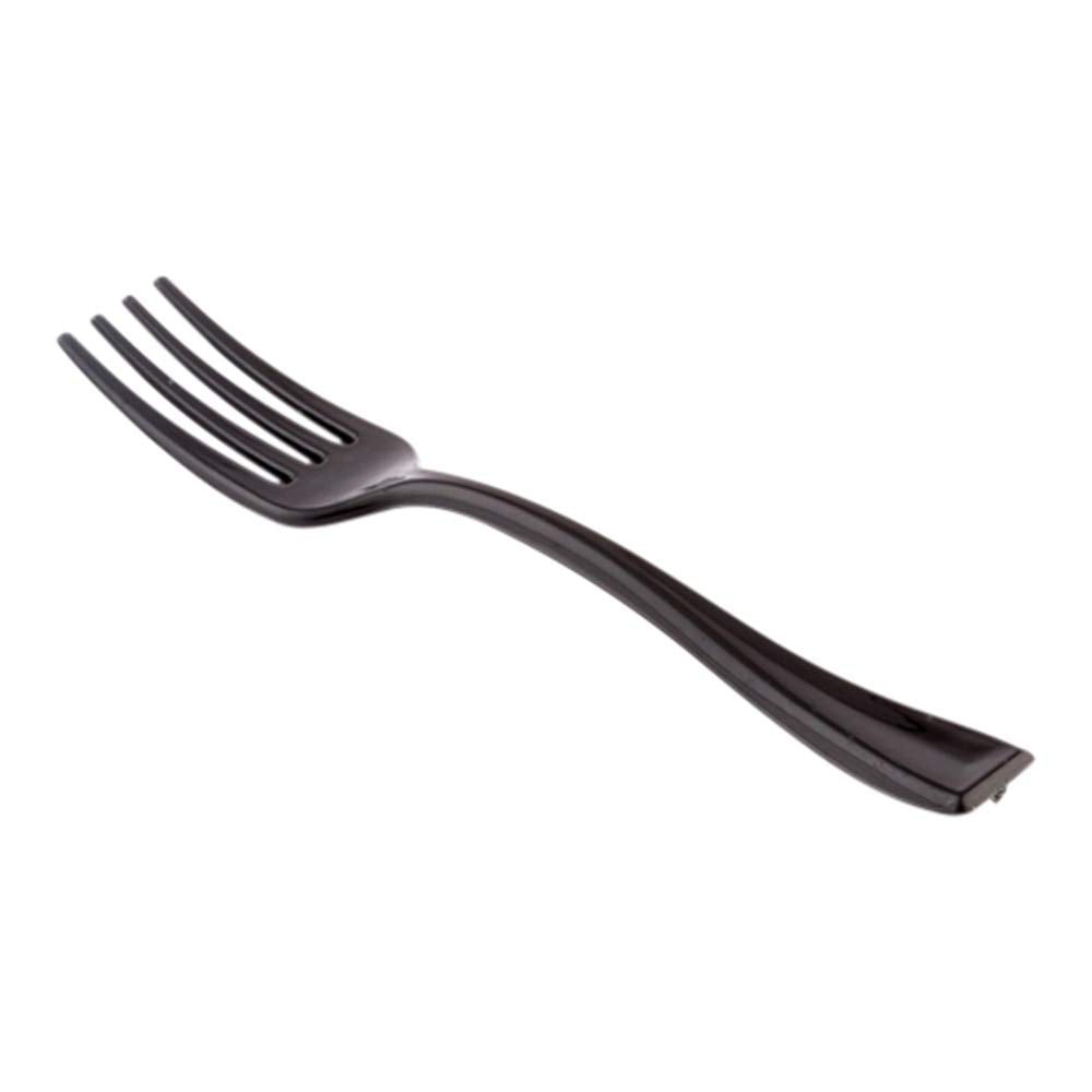 Restaurantware 4 Inch Mini Forks 500 Disposable Tiny Forks - Heavy-Duty Pair With Hors D'Oeuvres Desserts Or Samples Seagreen Pl