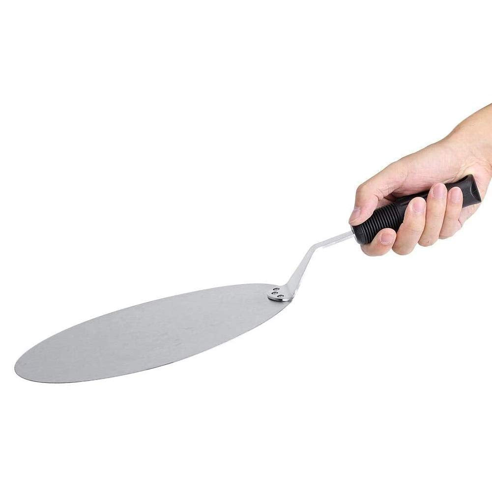 Topincn Premium Chefs Folding Pizza Turning Peel 10 Inch Foldable Metal Pizza Spatula For Oven And Grill Stone, Professional Piz