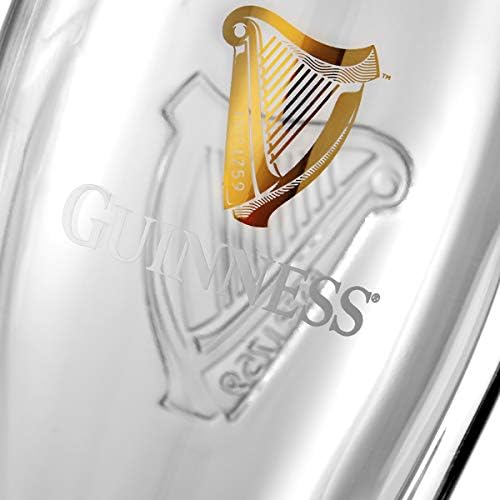 Guinness Draught 20oz Pint Glass (Pack of 4)