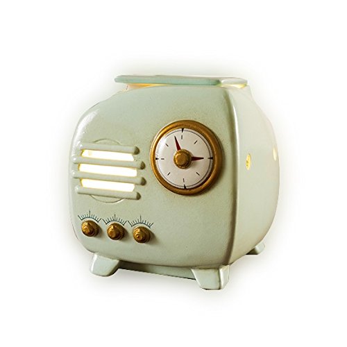 Scentsationals Retro Collection - Radio - Scented Wax Warmer - Old Vintage Radio Wax Cube Melter & Burner - Electric Fragrance H