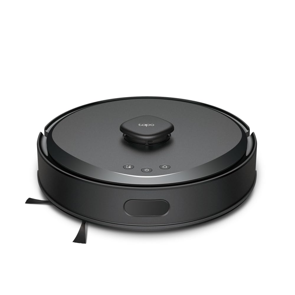 Tp-Link Tapo Rv30 Max 5300Pa Hyper Suction Robot Vacuum Cleaner & Mop,Lidar+Imu Dual Navigation,97%+Dust Pickup Rate,Customizabl