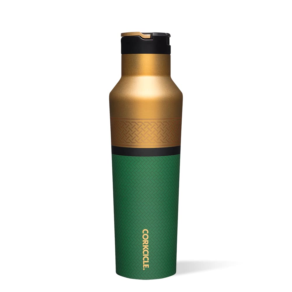 Corkcicle Marvel Loki, Insulated Canteen Travel Water Bottle, Triple Insulated Stainless Steel, Keeps Beverages Cold For 25 Hour