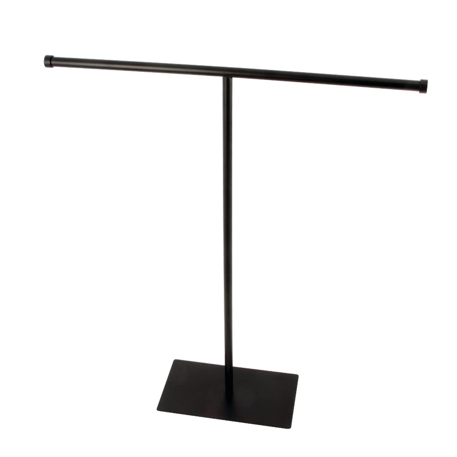 Kingston Brass Cc8200 Claremont Freestanding T-Shape Towel Rack, Matte Black