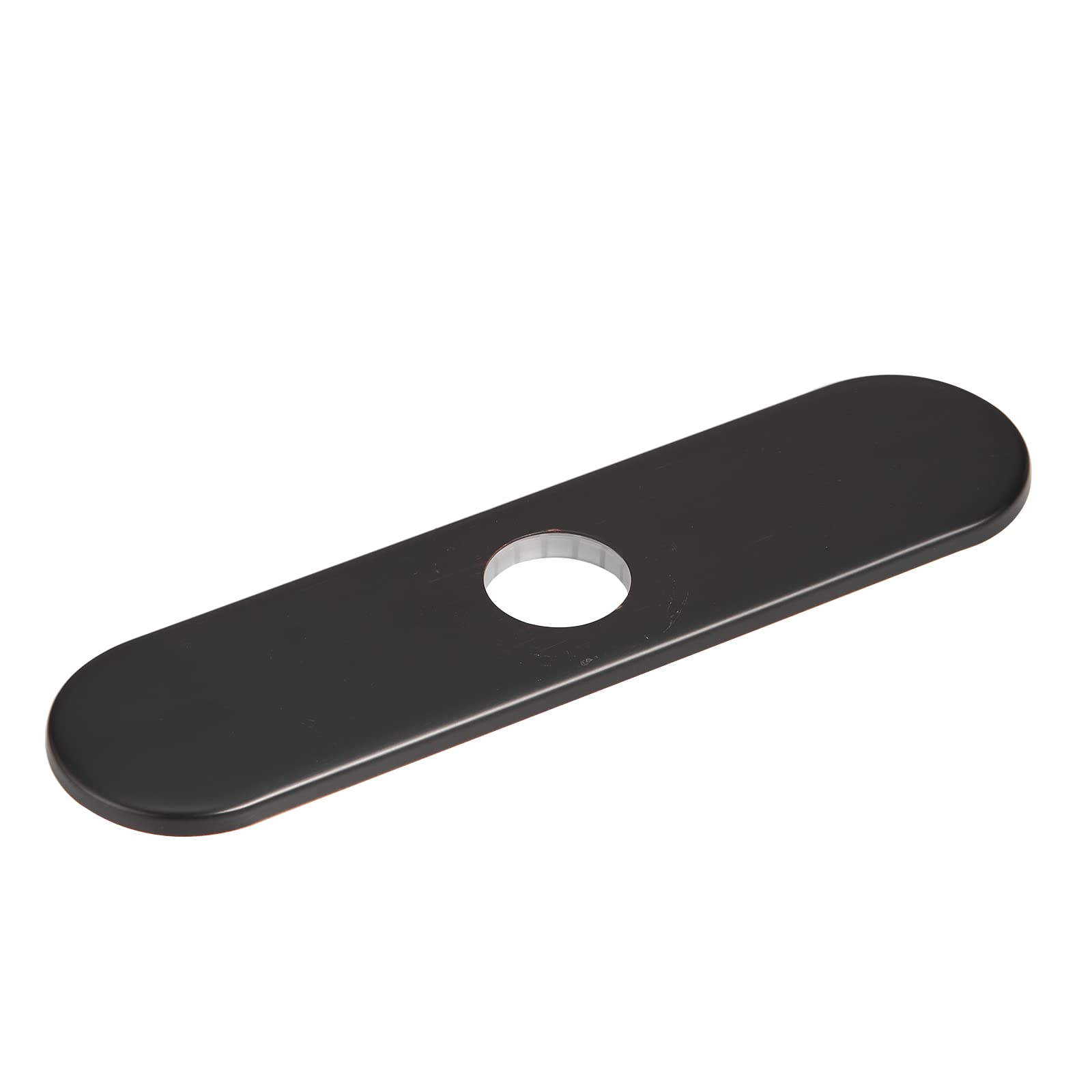 Bwe Round 10 Inch Kitchen Sink Faucet Hole Cover Deck Plate Oil Rubbed Bronze Outside Escutcheon Plate Stainless Steel Cover Pla