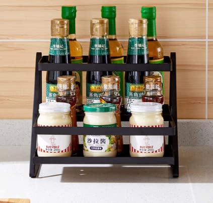 Iska Spice Rack Organizer For Cabinet, 3 Tier Rack Organizer, Detachable Spice Racks, Freestanding Spice Holder Organizer For Co