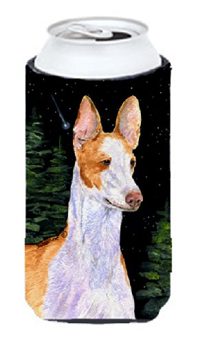 Starry Night Ibizan Hound  Tall Boy Beverage Insulator Beverage Insulator Hugger