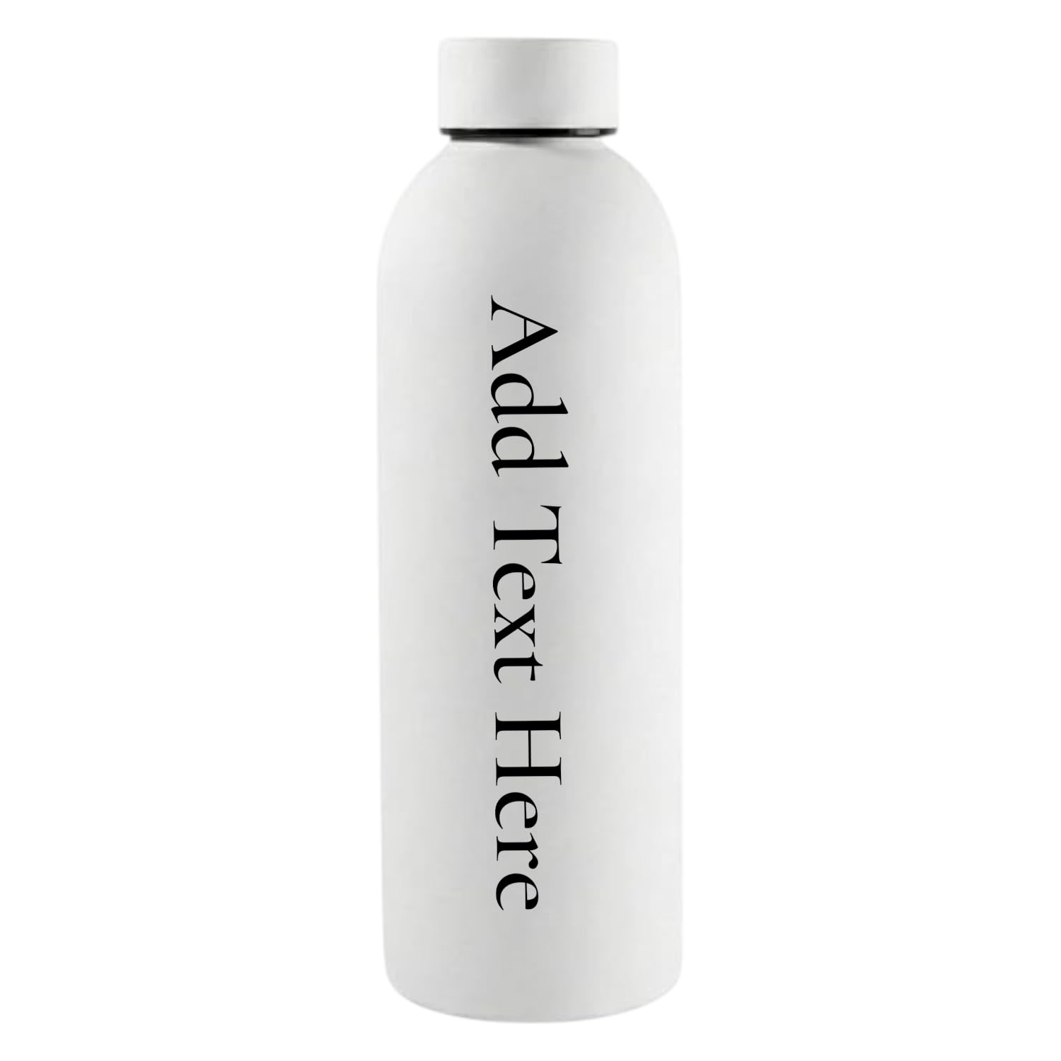 Oblivion Water Bottle 500 Ml - Customize White Stainless Steel Vacuum Insulated Water Bottle - Personalize Double Wall Hot & Col