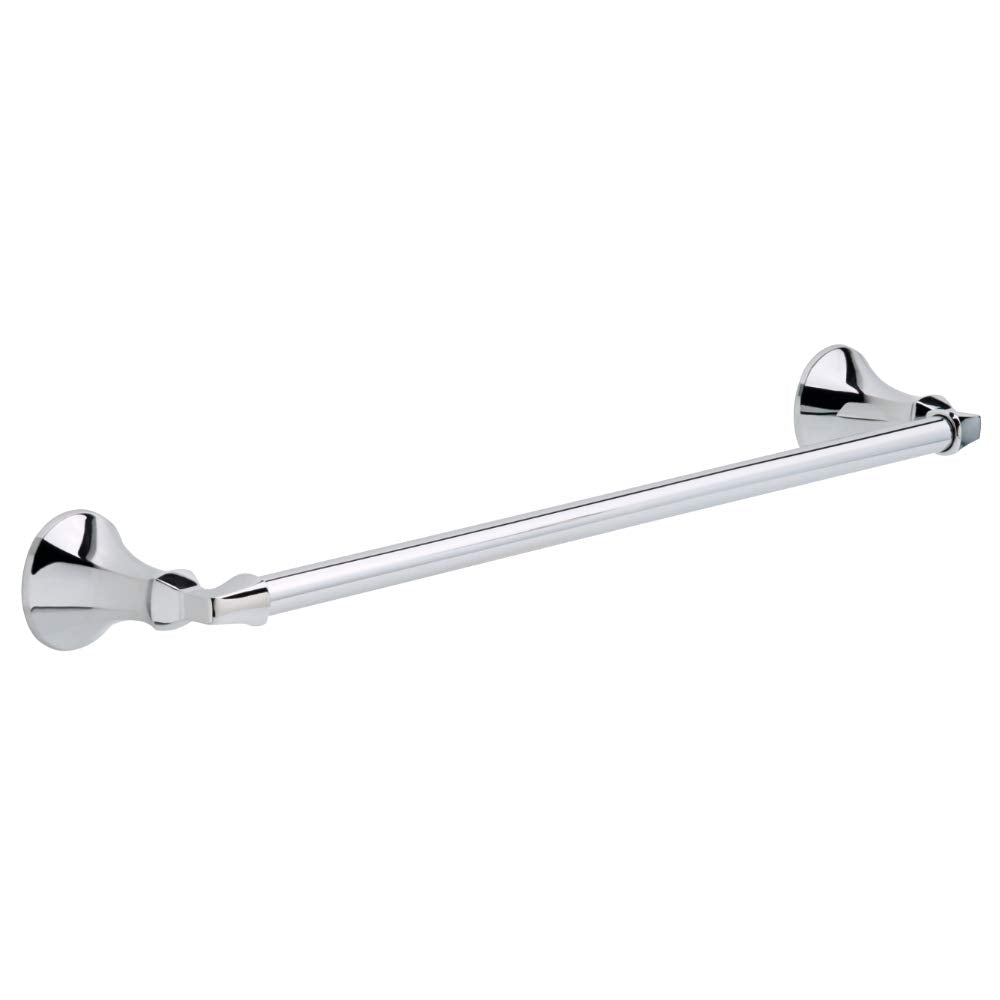 DELTA FAUCET Rubber Limited 76418 Ashlyn 18-in Wall Mount Towel Bar Bath Hardware Accessory in Polished Chrome