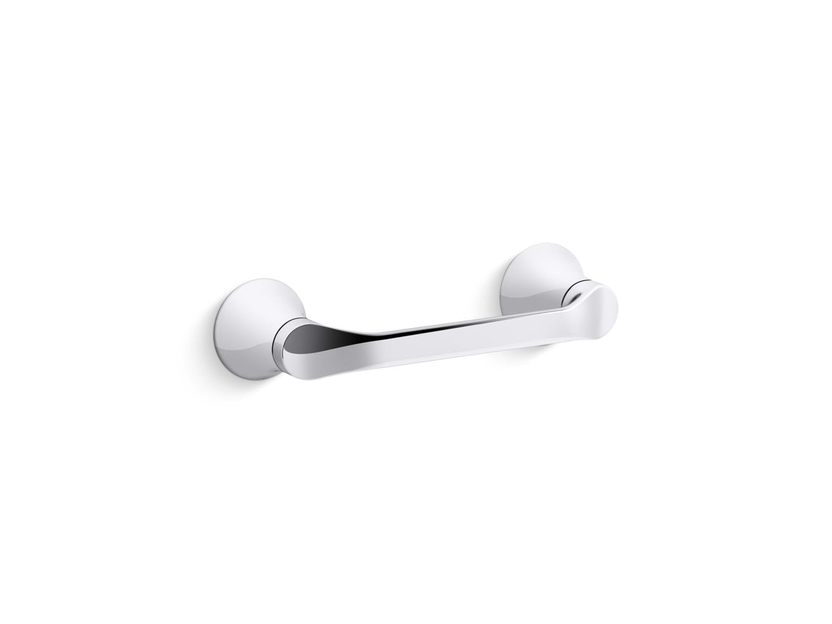 Kohler 27397-Cp Simplice Pivoting Toilet Paper Holder, Wall-Mounted Toilet Roll Holder, Polished Chrome