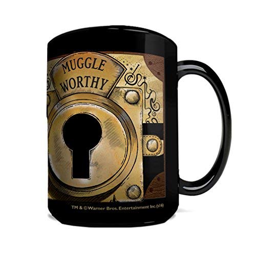 Morphing Mugs Fantastic Beasts And Where To Find Them Muggle Worthy Suitcase Heat Reveal Clue Ceramic Coffee Mug - 15 Ounces