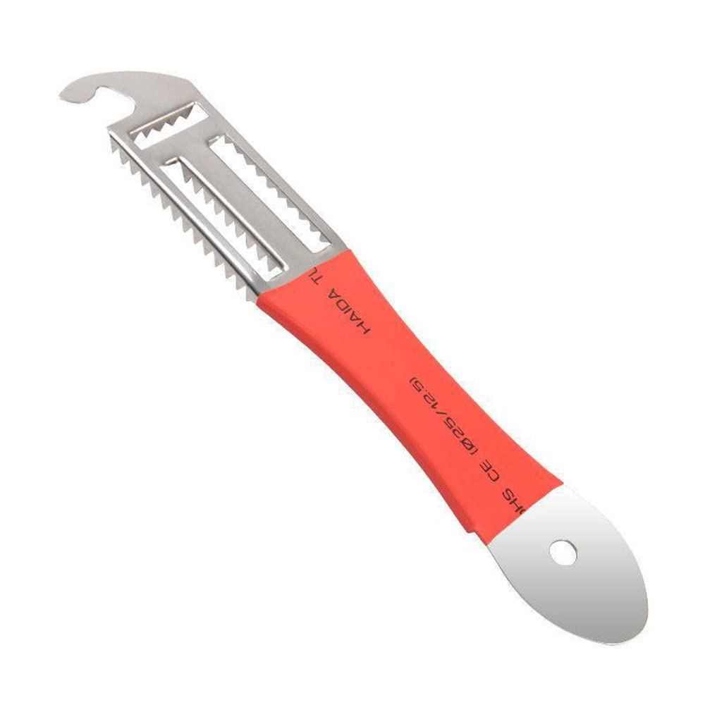 Fish Scaler Remover, Fish Scraper Fast Cleaning Fish Skin, Fish Scale Remover With Stainless Steel Sawtooth Easily Remove Fish S