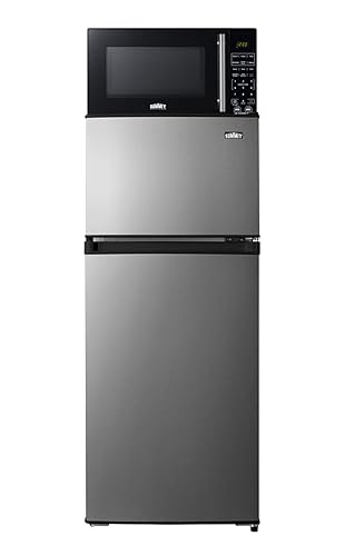 Summit Appliance Mrf73Pla Microwaverefrigerator-Freezer Combination With Allocator, Cp73Pl Refrigerator-Freezer, Sm903Bsa Microw