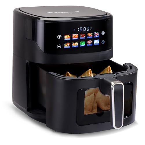 Wonderchef Evita Digital Air Fryer, 1600W, 6.5 L, Rapid Hot Air Technology, 10 Pre-Set Menus, Non-Stick Basket, In-Built Memory,