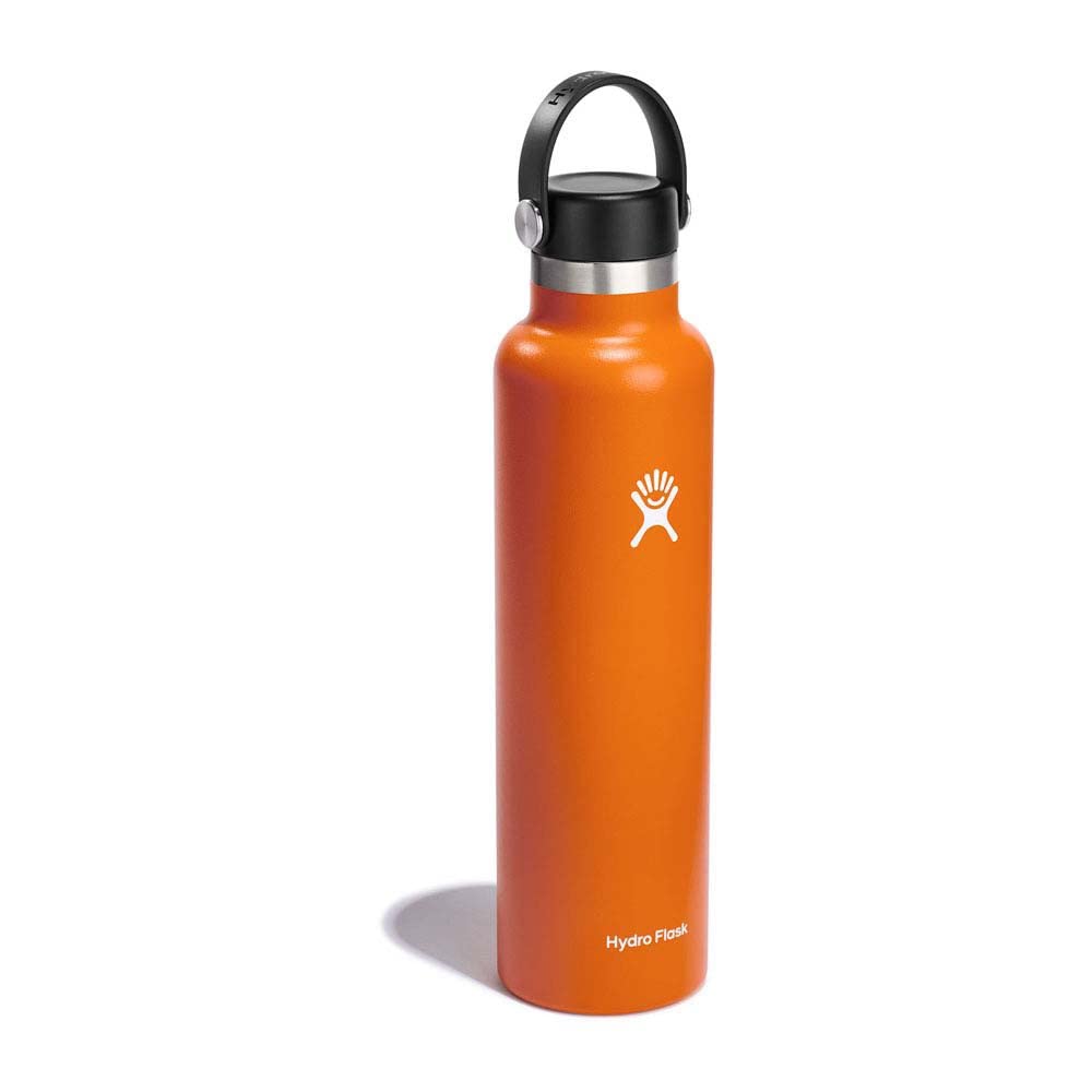 Hydro Flask 24 oz Standard Mouth with Flex cap Stainless Steel Reusable Water Bottle Mesa -AVacuum Insulated  Dishwasher Safe  BPA-Free  Non-Toxic