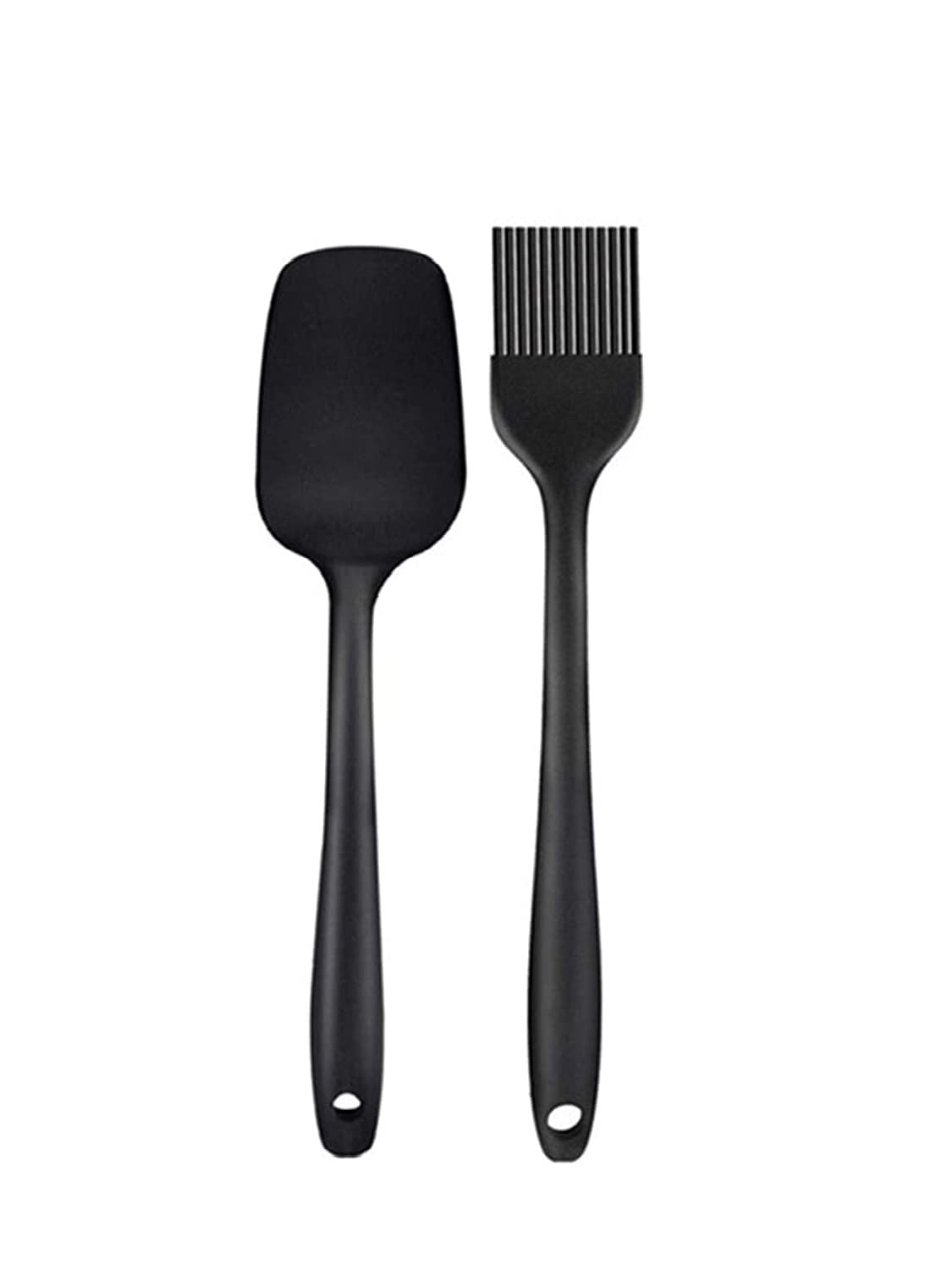 Taskhouse Silicone Spatula Set Food Grade Rubber Kitchen Utensils Heat Resistant, NonStick, BpaFree Spatulas For Baking, Cooki