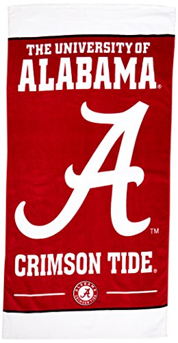 Alabama Crimson Tide Towel 30X60 Beach Style