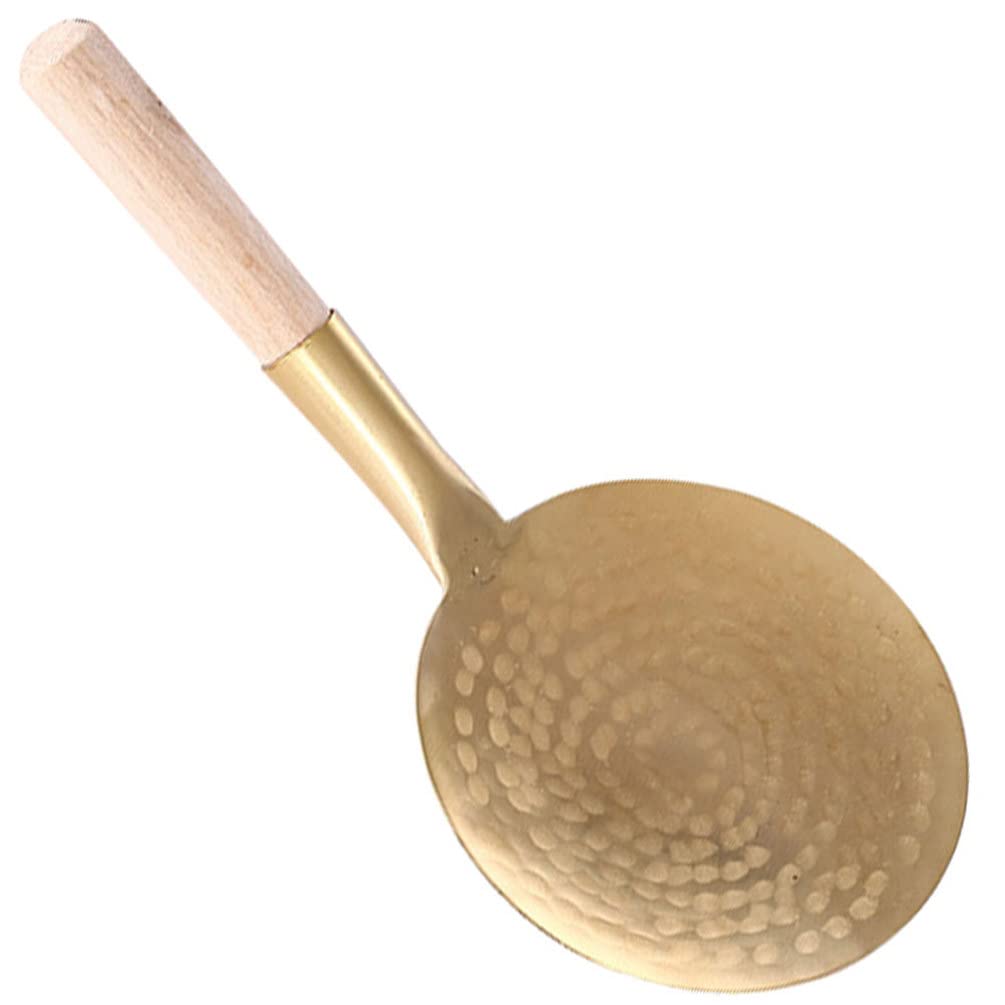 Kichvoe 8.46 Inch Kitchen Tofu Spoon Multi-Use Flat Soft Tofu Ladle Practical Food Scoop for Smooth Serving in Home and Restaura