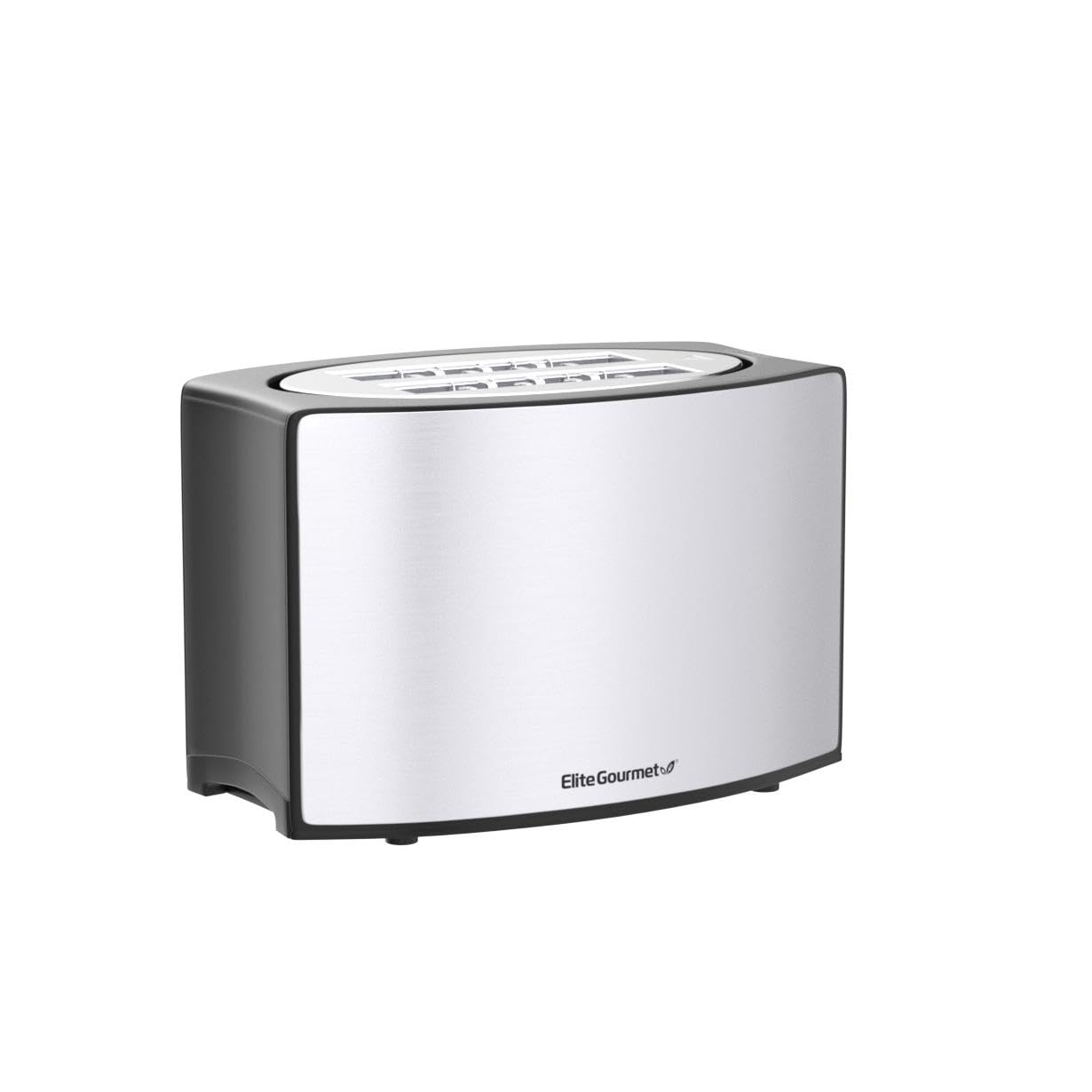 Elite Gourmet Ect2428 Extra Wide 1.25    Slot 2-Slice Toaster, Cancel, Defrost And Bagel Functions, 6 Toast Settings, Slide-Out