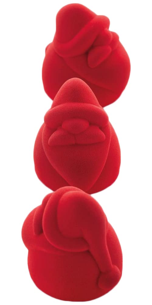 Pavoni Px4389 Pavoflex Silicone Baking Mold Freezing Mould, Santa Claus