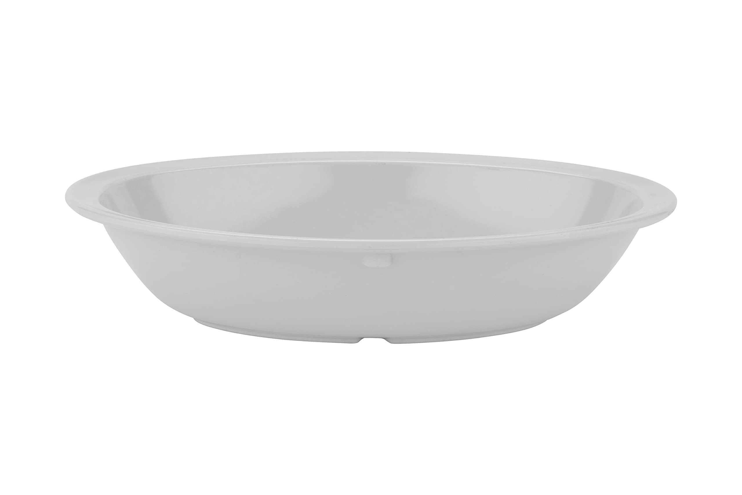 G.E.T. DN332WEC 32 oz. Oval Rimmed MELAMINE BOWLS Melamine, White (Pack of 4)
