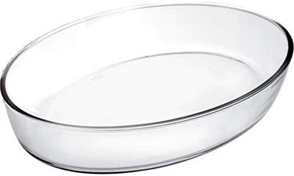 IBILI Kristall Oval Tray, 40 x 27 x 6.5 cm