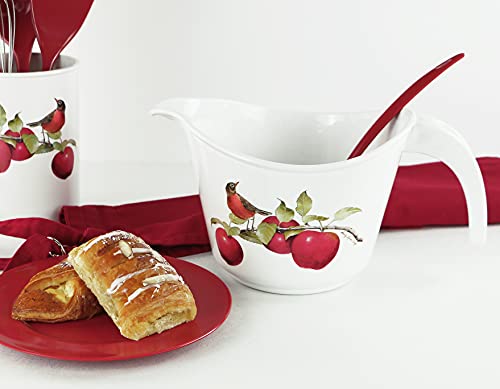 Reston Lloyd, Batter Bowl With Pour Spout, Non-Slip Base, Erogonomic Space Saving Detachable Handle, 2 Qt Heavy Duty Bpa-Free Mi