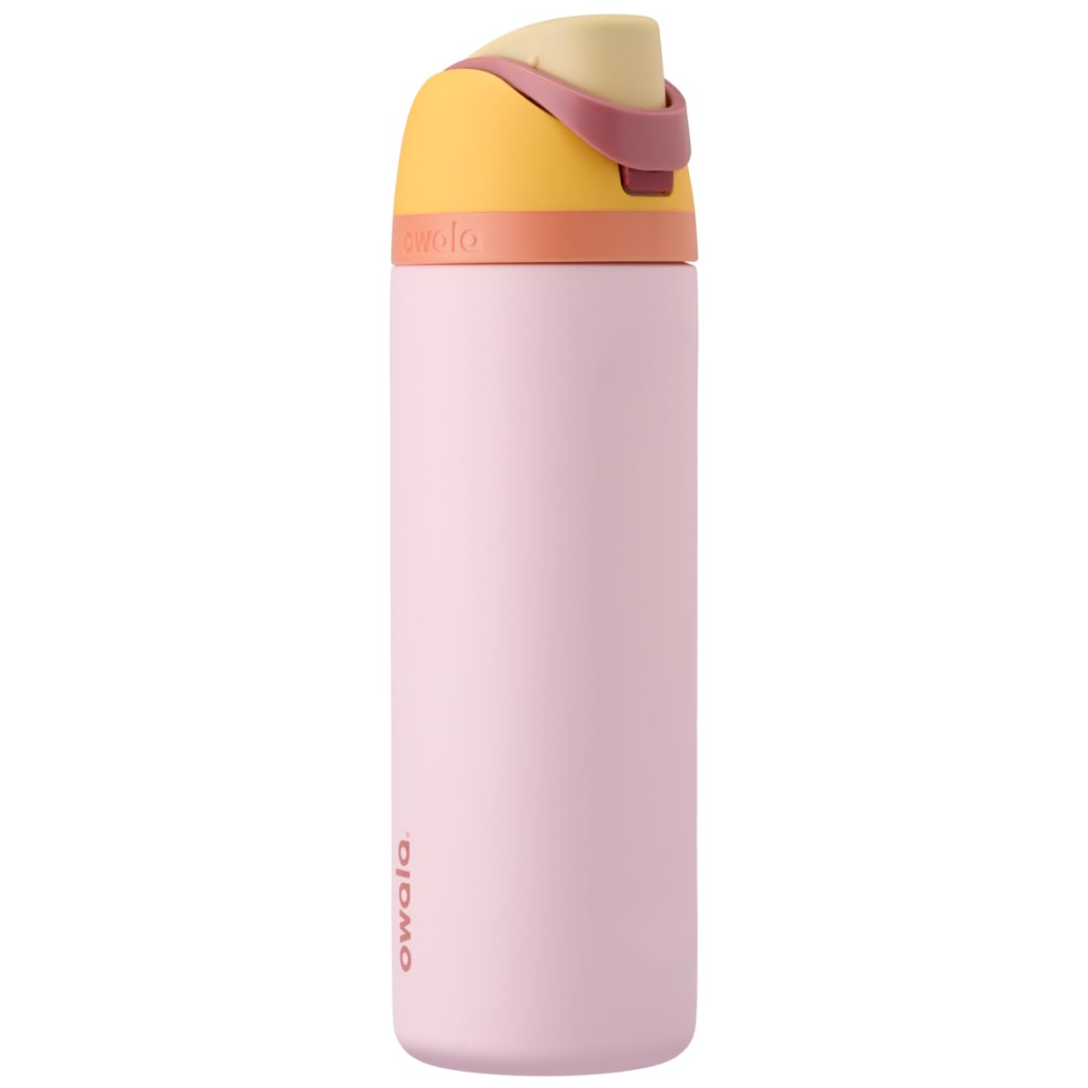 Owala Freesip Insulated Stainless Steel Water Bottle With Straw For Sports And Travel, Bpa-Free Sports Water Bottle, 24 Oz, Cand