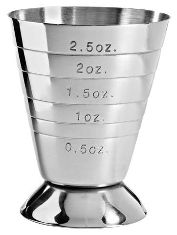 Multi-Level Stainless Steel Jigger Cup By Franmara
