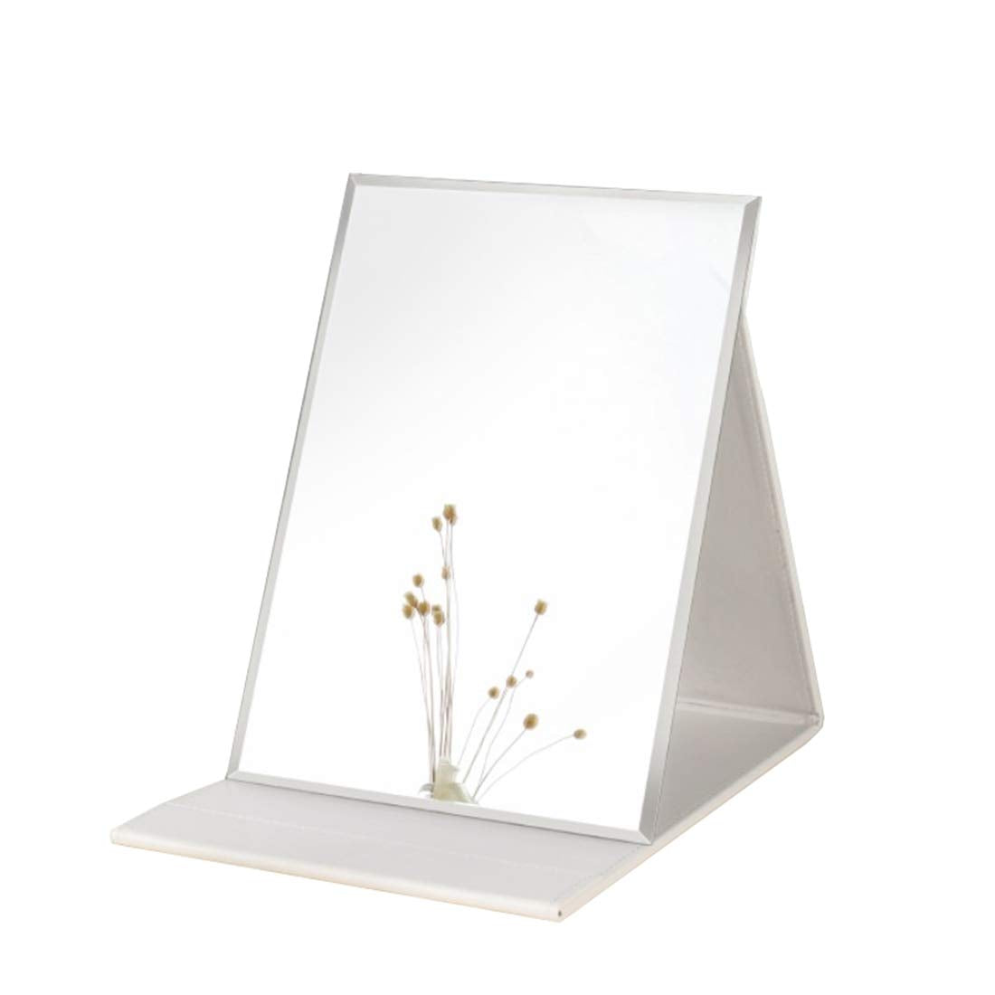 Zcooooool Mirror Large Portable Super Hd Mirror Makeup Mirror Multi Stand Angle Hand Free/ Handheld / Tabletop Foldable Mirror 6