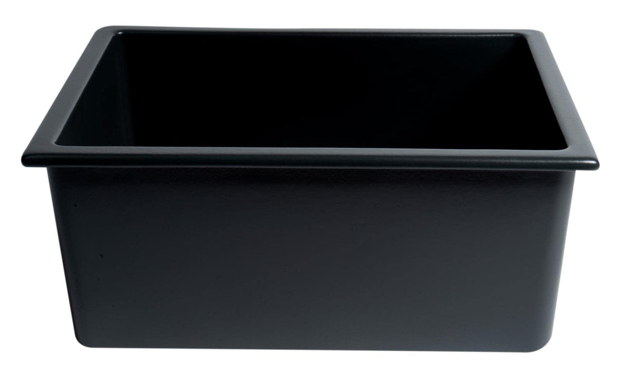 Alfi Brand Ab2418Ud-Bm Kitchen Sink, Black Matte