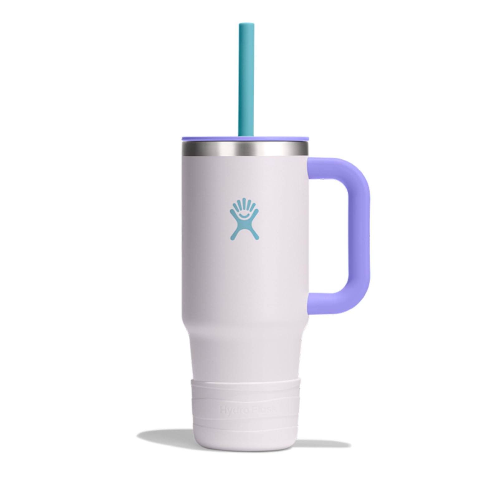 Hydro Flask Kids 24 Oz Travel Tumbler with Handle, Lid and Straw for School  Insulated Stainless Steel in Cloud Pink
