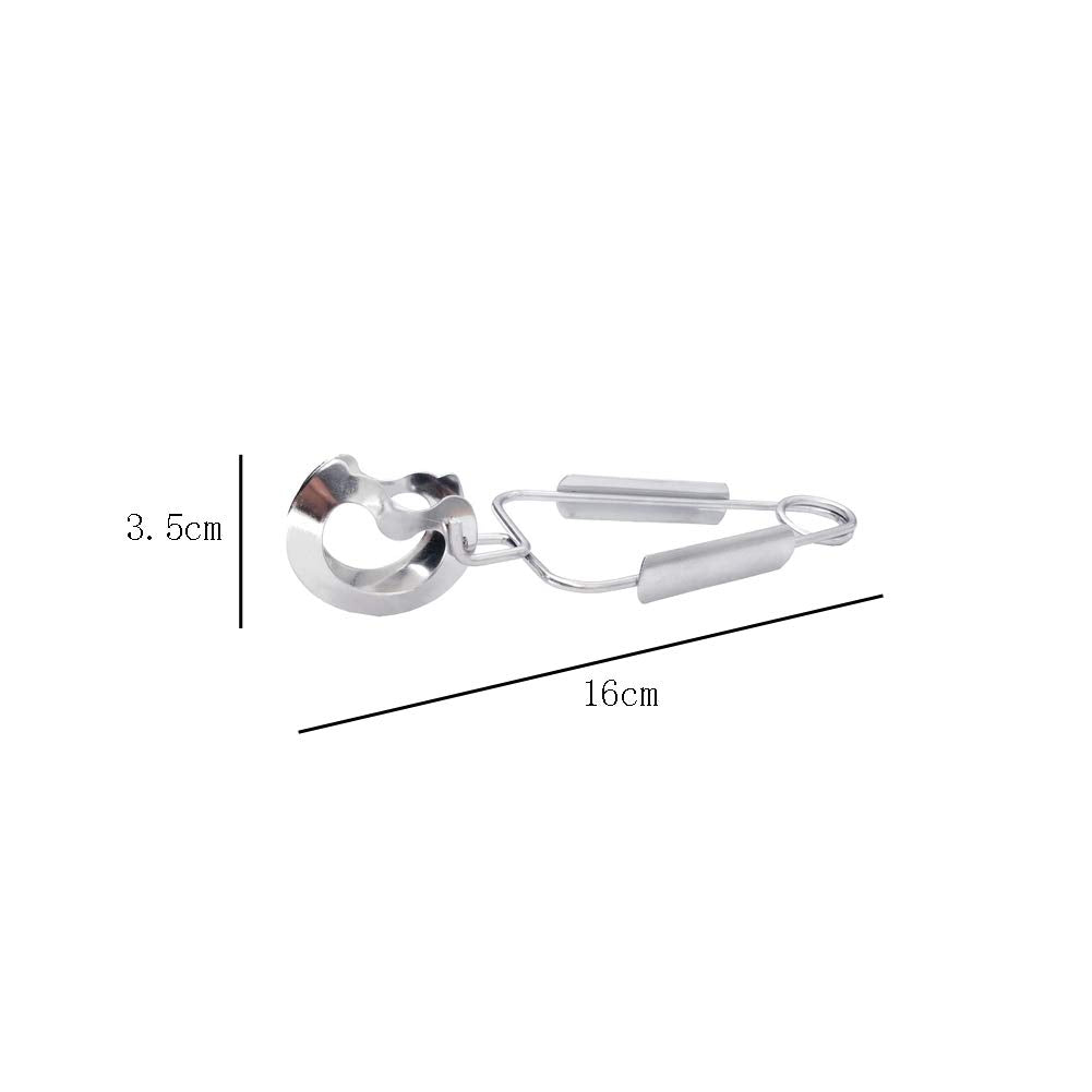 4 Pieces Snail Tong Snail Plier Stainless Steel Snail Tongs Snail Clamp Kitchen Food Tong Kitchen Utensil For Home Restaurant, S