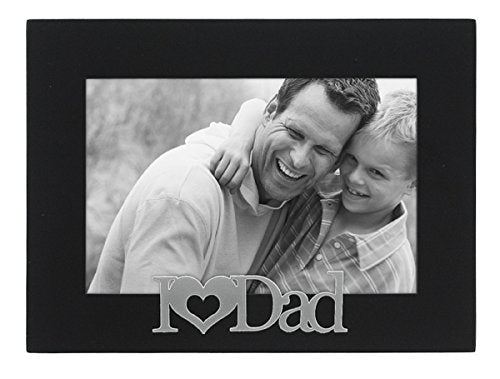Malden International Designs I Love Dad Expressions Picture Frame, 4x6, Black