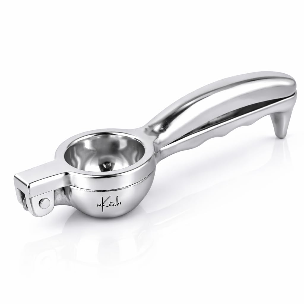Aluminium Lemon Squeezer | Manual Lemon Crusher & Juice Extractor | Nimbu Presser With Comfortable Handle | Durable Kitchen Tool