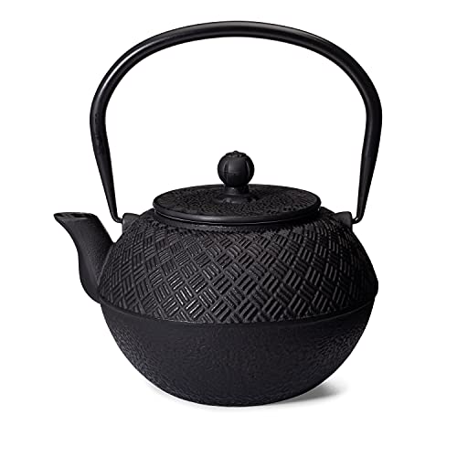 Old Dutch International Ocha Teapot, 1.27 Qts, Black