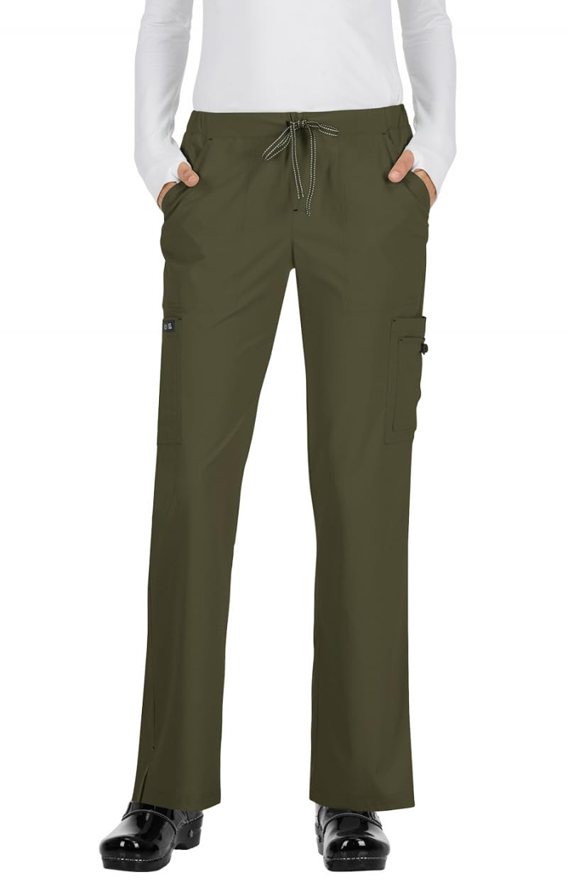 Koi Basics 731 Womens Holly Scrub Pant Olive Green Small