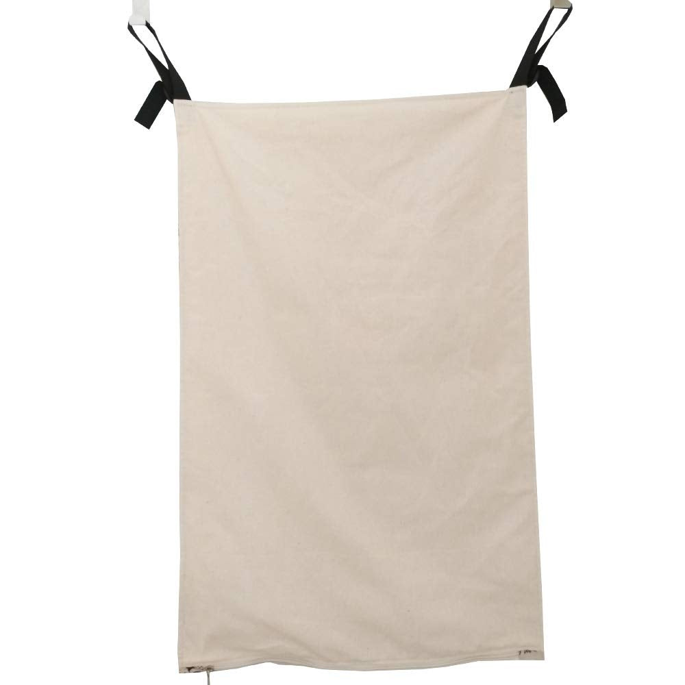 Amlrt Adjustable Door-Hanging Laundry Hamper With Stainless Steel Hooks, Hanging Laundry Bag