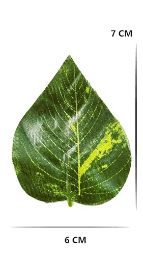 Akaar Polyester Artificial Plants Leaves Money Plant Greenery Hanging Vine Creeper Home Decor Door Wall Balcony Decoration Party