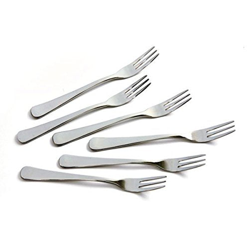 Norpro Hors D'Oeuvres Forks Set Of 6, Silver