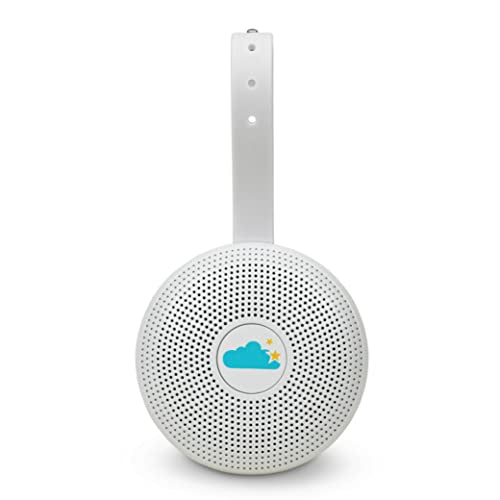 Yogasleep Hushh+ Portable White Noise Machine For Baby, 20 Soothing Natural Sounds, Wireless Charging & Speaker, Compact Size, N