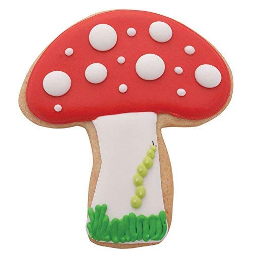 Mushroom Cookie Cutter 3.25'' Made In Usa By Ann Clark