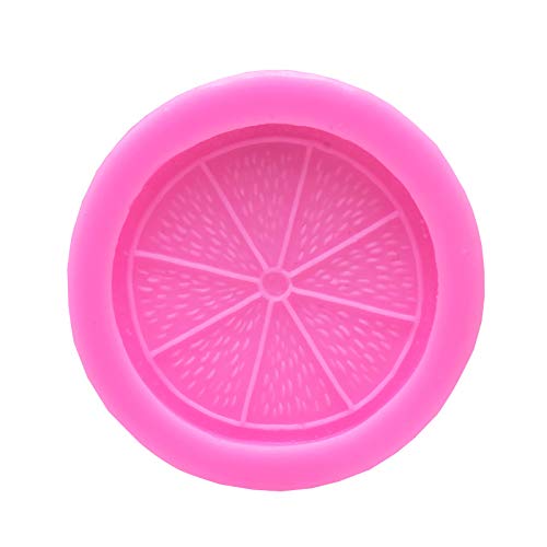2Pcs Lemon Slice Orange Fruit Piece Silicone Molds Set For Diy Fondant Candy Making Chocolate Mold Desserts Ice Cube Gum Clay So