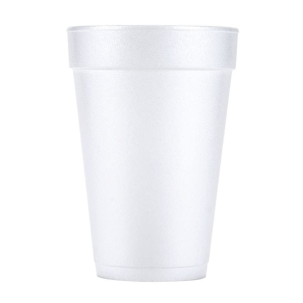 Dart 16Oz Foam Cups, Case Of 1000Ct, 16J16